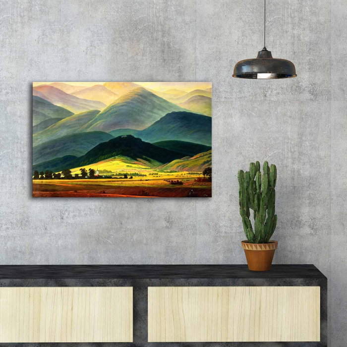 Wallity Lienzo Decorativo Caspar David Friedrich 45 x 70 cm
